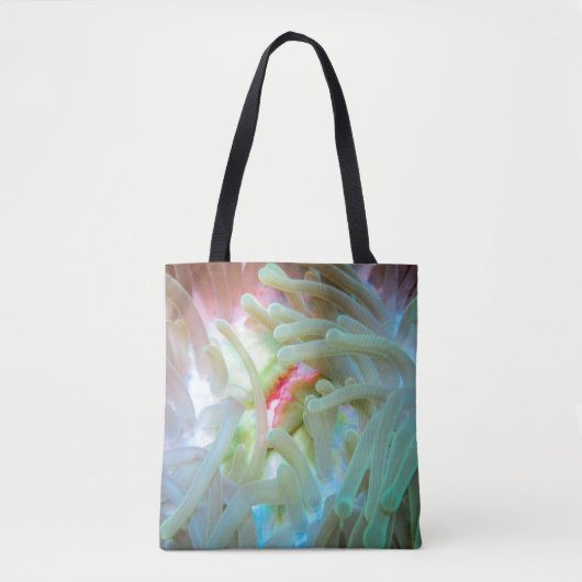Tote Bag Actinie multicolore (Devant)