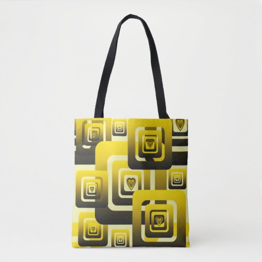 Tote Bag Activate My Heart Pattern (Devant)