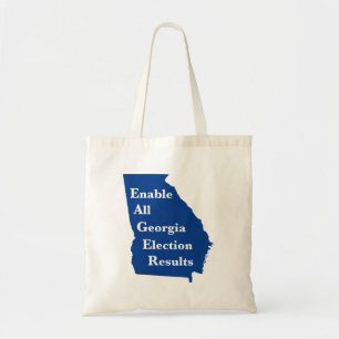 Tote Bag Activer tous les résultats des élections en Géorgi