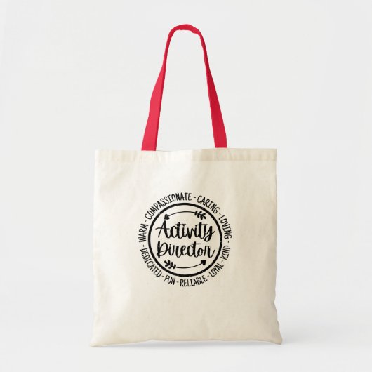 Tote Bag Activité Directeur Bureau Appréciation du personne (Devant)
