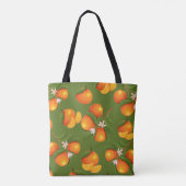 Tote Bag Actualisation des grands Motifs Oranges (Dos)
