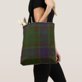 Tote Bag Adams Clan Tartan (De près)