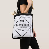 Tote Bag Add Your Logo Customizable Template (De près)