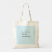 Tote Bag add your text simple graduate add school name cong (Dos)