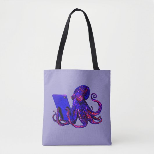 Tote Bag Addiction Internet (Devant)