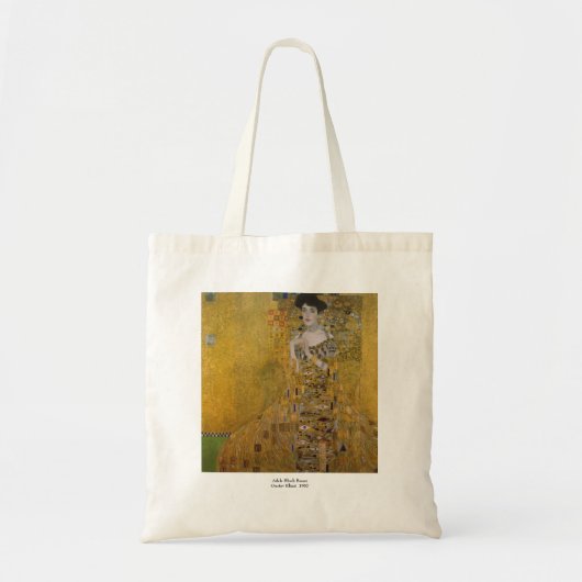 Tote Bag Adele Bloch Bauer par Gustav Klimt (Devant)