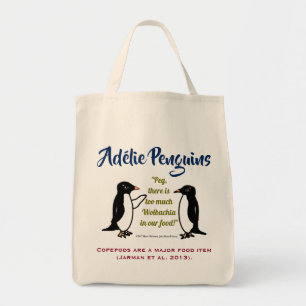 Tote Bag Adélie Penguins par RoseWrites