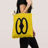 Tote Bag Adinkra africain (De près)