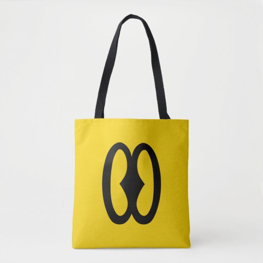 Tote Bag Adinkra africaine (Devant)