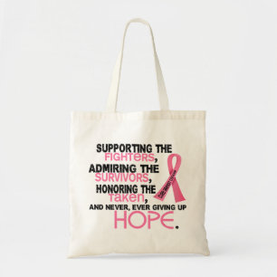 Tote Bag Admirer de soutien honorant le cancer du sein 3,2