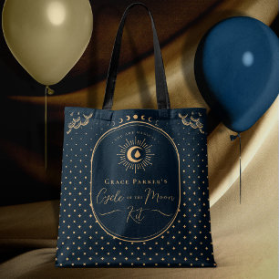 Tote Bag Ado Fille Céleste Bleu Première Lune Kit d'époque