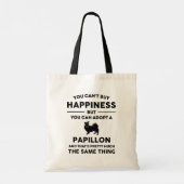 Tote Bag Adopter un bonheur papillon (Dos)