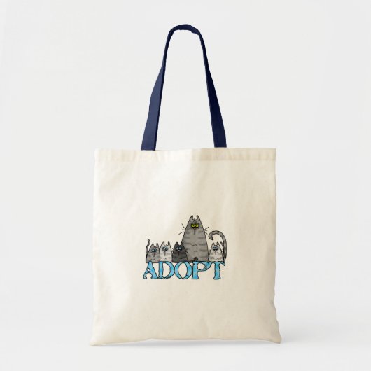 Tote Bag adoptez (Devant)