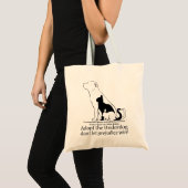Tote Bag Adoptez la victoire non laissée de préjudice de (Devant (produit))