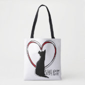 Tote Bag Adoptez, n'achetez pas ! | Animaux | Adopter un an (Devant)