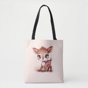Tote Bag Adorable Cerf de Bébé
