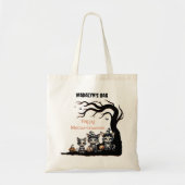 Tote Bag Adorable Fantôme Halloween chatons Trick ou traite (Devant)