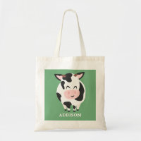 Adorable ferme de vache animal rustique personnali