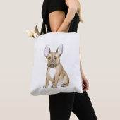 Tote Bag Adorable french bulldog puppy (De près)