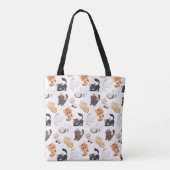 Tote Bag Adorable Kitty Cats Imprimer (Dos)