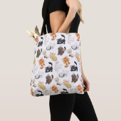 Tote Bag Adorable Kitty Cats Imprimer (De près)