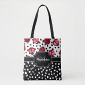 Tote Bag adorable Ladybugs (Devant)