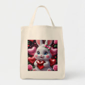 Tote Bag Adorable Lapin (Devant)