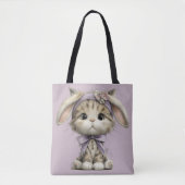 TOTE BAG ADORABLE QUIRKY EASTER THEMED KITTENS (Devant)