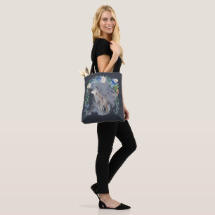 Tote Bag adorateurs de loup gris mignon