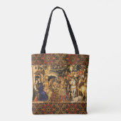 Tote Bag ADORATION DE MAGI Gentile Da Fabriano, Noël (Dos)