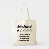 Tote Bag Adulte d'une étoile (Devant)