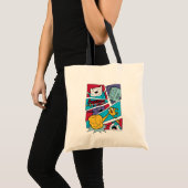 Tote Bag Adventure Time | Action Panel Graphic (Devant (produit))