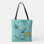 Tote Bag Adventure Time | Finn & Jake Play With BMO (Dos)