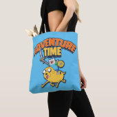 Tote Bag Adventure Time | Finn Riding Jake (De près)
