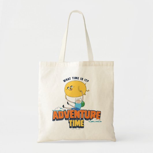 Tote Bag Adventure Time | Jake Floating With Finn (Devant)