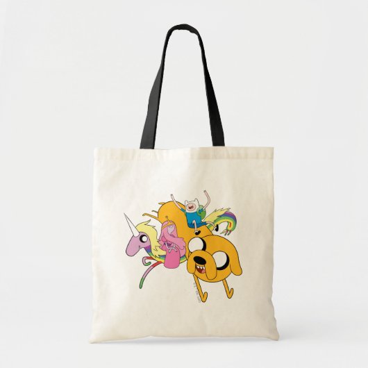 Tote Bag Adventure Time | Lady, Bubblegum, Finn, & Jake (Devant)