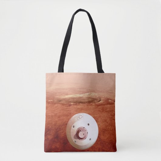 Tote Bag Aérocoque Avec Perpersévérance Rover Descente Vers (Devant)