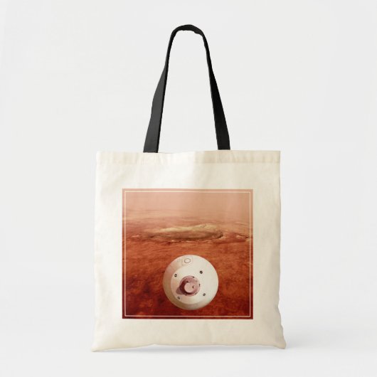 Tote Bag Aérocoque Avec Perpersévérance Rover Descente Vers (Devant)