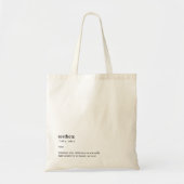 Tote Bag Aesthete Signification (Devant)