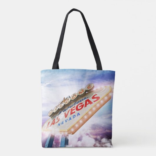 Tote Bag Affiche de bienvenue Las Vegas (Dos)