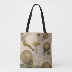 Tote Bag Affiche De Cirque D'Un Ballon Aérien