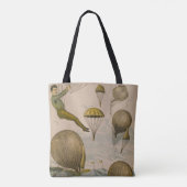 Tote Bag Affiche De Cirque D'Un Ballon Aérien (Dos)