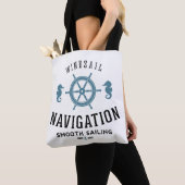 Tote Bag Affiche de navigation de Windsail (De près)