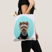 Tote Bag Affiche de petit déjeuner classique Yorkshire Terr (De près)