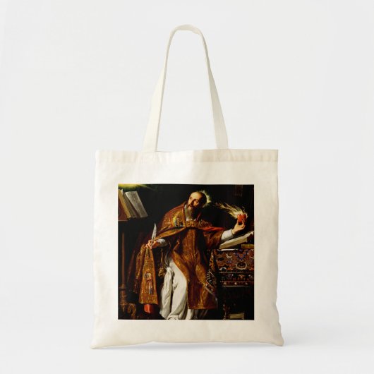 Tote Bag Affiche de Saint Augustin d'Hippone (Devant)