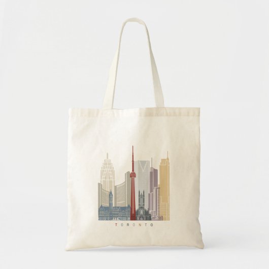 Tote Bag Affiche de Toronto (Devant)