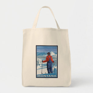 Tote Bag Affiche de voyage d'AdmiringMontanaVintage de