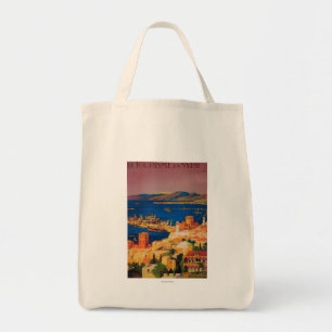 Tote Bag Affiche de voyage de Français, voyageant en Syrie