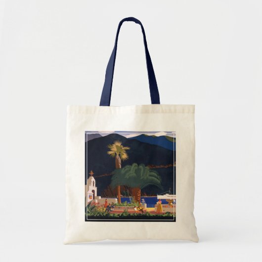 Tote Bag Affiche de voyage - Père Noël Catalina Island, Cal (Devant)