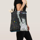 Tote Bag Affiche De Voyage Pour Vol Northwest Airlines (De près)